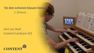 Gert van Hoef plays An der schönen blauen Donau  Johann Strauss [upl. by Laflam596]