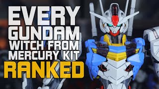 TOP 20  Best Gundam The Witch From Mercury Kits Ranked [upl. by Amak]