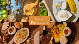 Boho restaurant in bananiDinner with familyMost prettiest place in bananiখাবার গুলো খুব মজার ছিলো [upl. by Warila399]