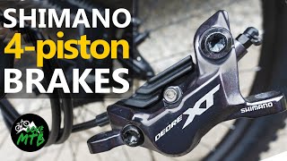 Shimano XT 4Piston Brakes M8120 vs Deore 4Piston  SAME Better ISPECEV hack [upl. by Linda]