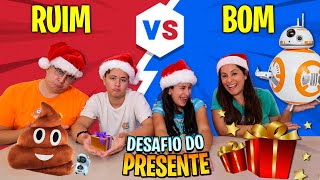 Presente bom vs Presente Ruim  Família Maria Clara e JP [upl. by Oirifrop]