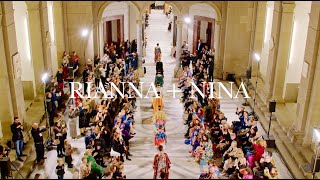 RIANNA  NINA quotOPERAquot Fashion Week Berlin Défilé at the Bode Museum [upl. by Leamhsi]