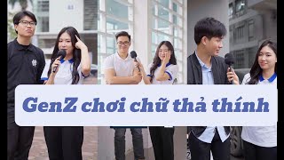 Khi GenZ chơi chữ thả thính tán Crush phongvan genz thathinh [upl. by Yruam655]