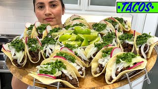 Tacos de Bistec  😯🍽👌 A comer sin verguenza [upl. by Eniamraj]