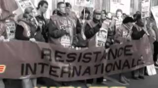 Billy Bragg  The Internationale with lyrics 1990 [upl. by Hoxsie]