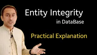 Entity Integrity in Database [upl. by Eyar]