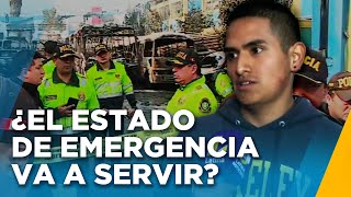 ¿Ataque luego de anunciar estado de emergencia 25 buses calcinados en Independencia [upl. by Epstein]