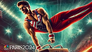 Stephen Nedoroscik American gymnastics superhero at the 2024 Paris Olympic Games  NBC Sports [upl. by Annoved]