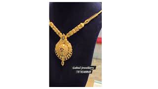 20 grams 916 necklace Contact 7373548849 [upl. by Ajidahk367]