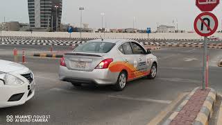 شرح اختبار القيادة Saudi Dammam Al khober Model Driving School Police Examination System [upl. by Bulley]