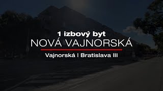 NA PRENÁJOMFOR RENT 1 izbový byt NOVÁ VAJNORSKÁ Vajnorská NOVÉ MESTO [upl. by Mather274]