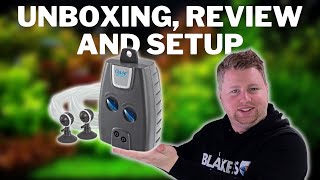 Super Quiet Reliable Low Vibration Air Pump  Oase OxyMax 200 Unboxing Review Test and Setup [upl. by Meldoh]