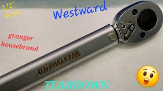 WESTWARD Micrometer Torque Wrench FootPoundNewtonMeter 12 in Drive Size 10 ftlb to 150 ftlb [upl. by Eidnyl]