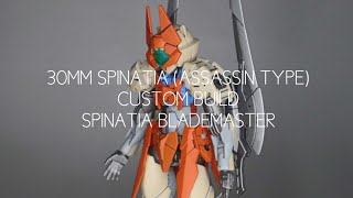 30MM Spinatia Blade Master  Spinatia Assassin Type Custom Build [upl. by Tawney]