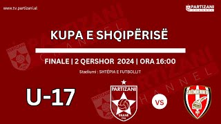 U17  PARTIZANI  SKËNDERBEU [upl. by Tepper]