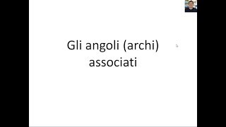 Goniometria  10  Gli angoli archi associati [upl. by Rosamond]