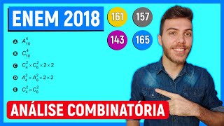 🛑COMBINAÇÃO  161 Enem 2018  O Salão do Automóvel de São Paulo é um evento no qual vários [upl. by Adama691]