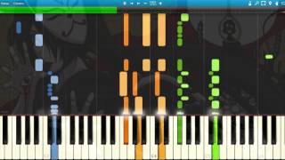 Hatsune Miku Musunde Hiraite Rasetsu to Mukuro Piano Synthesia Tutorial [upl. by Clemence]