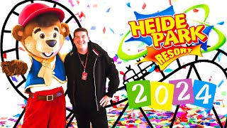 Heide Park  Saisonstart 2024  Ich bin endlich Colossos gefahren ✨🎉 Gibt es Neuheiten [upl. by Ynez]