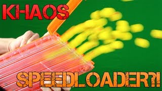 Nerf Rival Khaos Speed Loader  Reload Up To 3x Faster  Khaos Magazine Trick [upl. by Ziom]