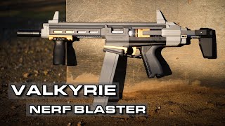 Sembylon Valkyrie A New CloseQuarters Nerf Blaster [upl. by Akirre239]