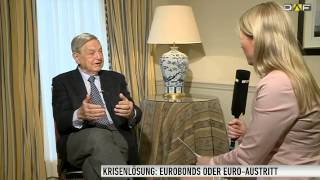 George Soros Eurobonds als Lösung der Schuldenkrise [upl. by Oluas]