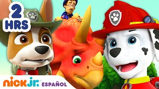 Paw Patrol Patrulla de cachorros  ¡2 horas de aventuras animales  Nick Jr en Español [upl. by Katusha]