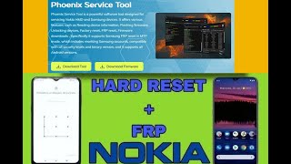 Nokia Hmd Password Pattern Frp Unlock World Wide Service Hmd All Model Unlock Phoenix Service Tool [upl. by Nivlen]