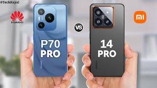 Huawei P70 Pro vs Xiaomi 14 Pro  Price  Full Comparison [upl. by Airolg736]