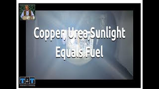 2254 Copper Urea And Sunlight Equals Fuel  A New Way [upl. by Damek615]