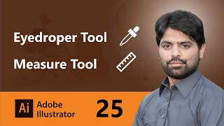 Eye Dropper amp Measure Tool in Illustrator cc [upl. by Ailem738]