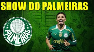 RASGOU O VERBO PALMEIRAS 2 X 1 SANTOS SHOW DE RAPHAEL VEIGA [upl. by Ardnama]