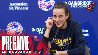 Indiana Fever Pregame Media Availability vs Minnesota Lynx  September 6 2024 [upl. by Annoeik]