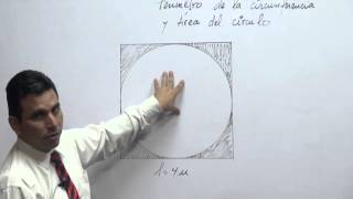 Perímetro de la circunferencia y área del círculo  vr3p2q015 [upl. by Enellij183]