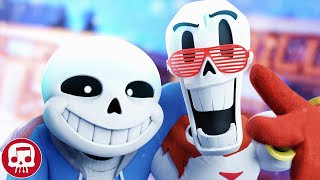 Sans and Papyrus Song Remastered  An Undertale Rap by JT Music quotTo The Bonequot [upl. by Ahrat]