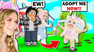 Getting Adopted As The WORST CHILD ON ROBLOX [upl. by Maitund]