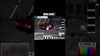 Renk Kodu Serisi  TOFAŞ CarParking Multiplayer shorts carparking [upl. by Janka513]