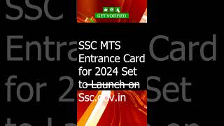 News headlines  ssc mts admit card 2024  admit card release date September 20  2024 tentative [upl. by Nihi945]