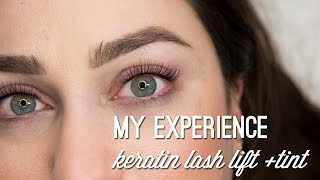 Keratin Lash Lift and Tint [upl. by Aneerbas146]