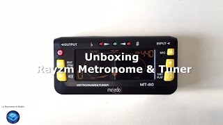 Rayzm Metronome amp Tuner  Unboxing [upl. by Yenhpad]