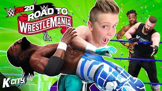 Road to WrestleMania in WWE 2k20 Part 2 New Day Challenge [upl. by Courtland106]