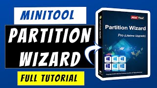 MiniTool Partition Wizard 125 Full Tutorial [upl. by Marley414]