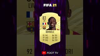 DEMBÉLÉ FIFA EVOLUTION 🇫🇷🤪😢 [upl. by Suehtomit]