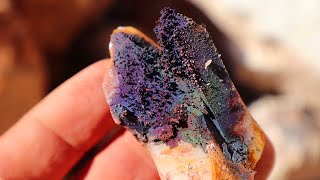 Finding RARE IRIDESCENT QUARTZ at Sweet Surrender Crystal Mine in Arkansas  Digging Guide Episode 8 [upl. by Nnaes]