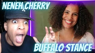 FIRST TIME HEARING  NENEH CHERRY  BUFFALO STANCE  REACTION [upl. by Lrad647]