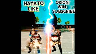 quotHayato vs Orion😱 Intense 1v1 Duel 🔥  Free Fire😱 Legendsquotfreefire ffshorts gaming gameplay [upl. by Hnil]