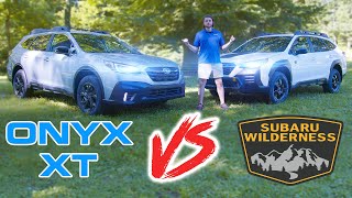 2022 Subaru Outback Showdown  Onyx XT vs Wilderness  Whats the Difference [upl. by Keyte]