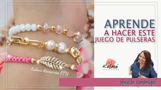 JUEGO DE PULSERA HAZLO CONMIGO [upl. by Urbannai]