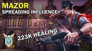 Mazor Corvus 223K HEALING Paladins Competitive Master SPREADING INFLUENCE [upl. by Witha]