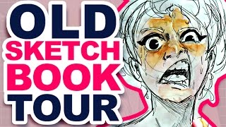 OLD SKETCHBOOK TOUR 14 2016 [upl. by Esdnyl]